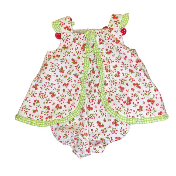 Florence Eiseman Cherry Baby Dress - Picture 4 of 5